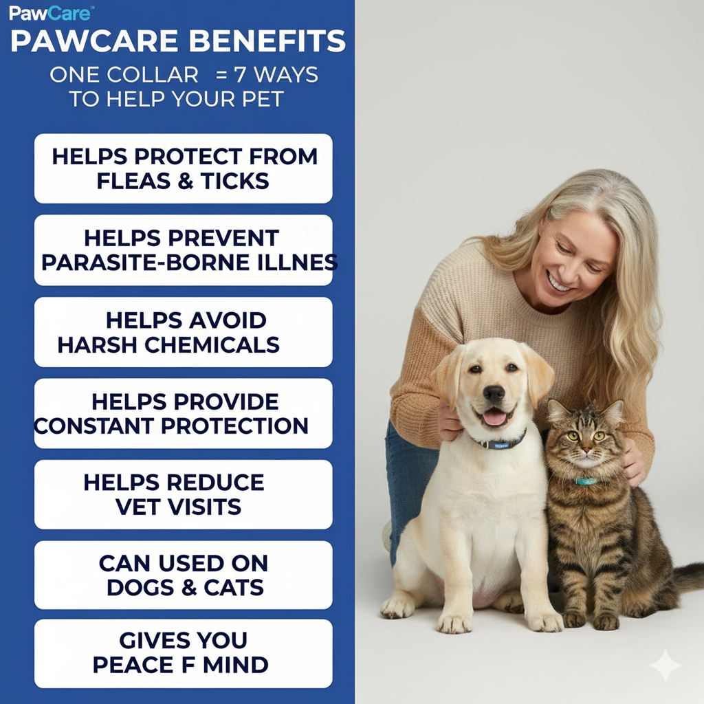 Natural Anti fleas & ticks collar for pets