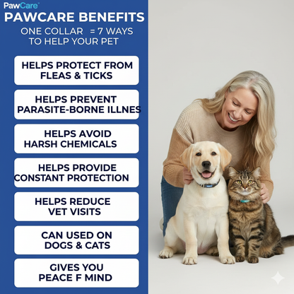 Natural Anti fleas & ticks collar for pets