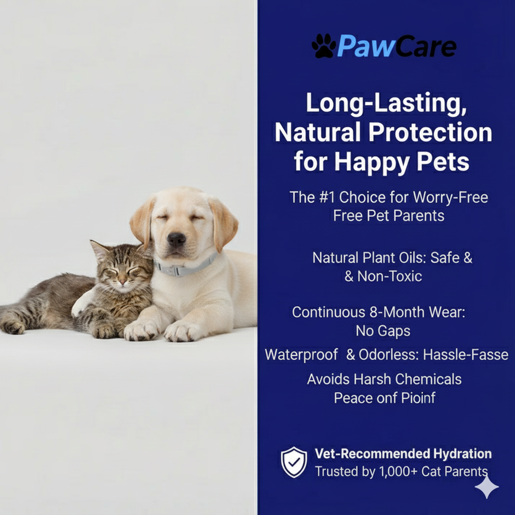 Natural Anti fleas & ticks collar for pets